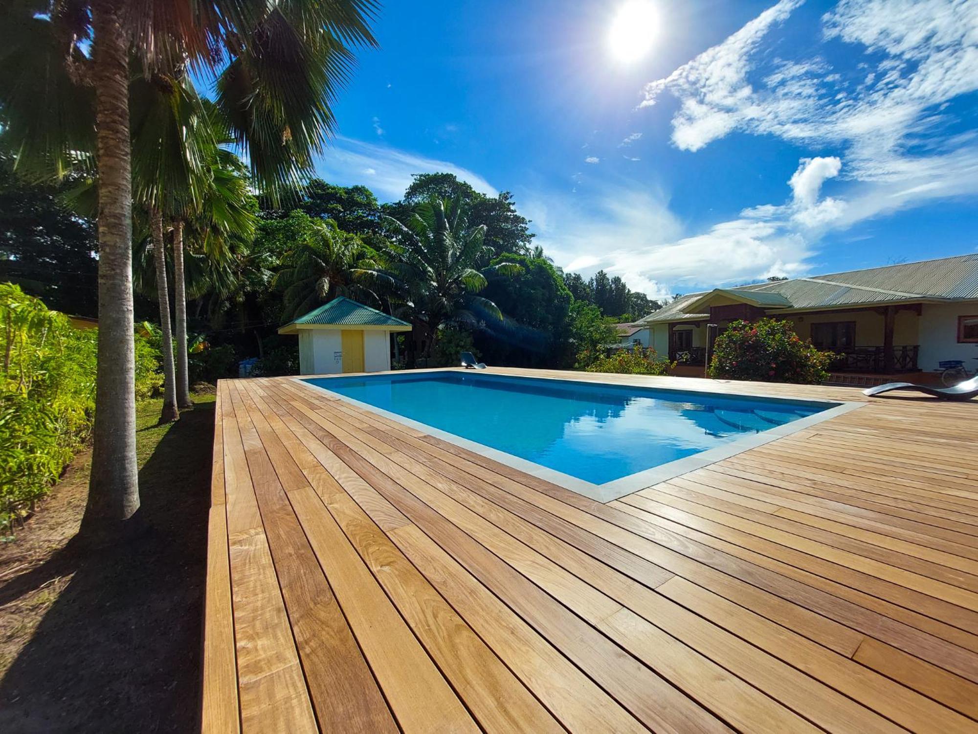 Jms Ventures Guesthouse - Private Pool La Digue Luaran gambar